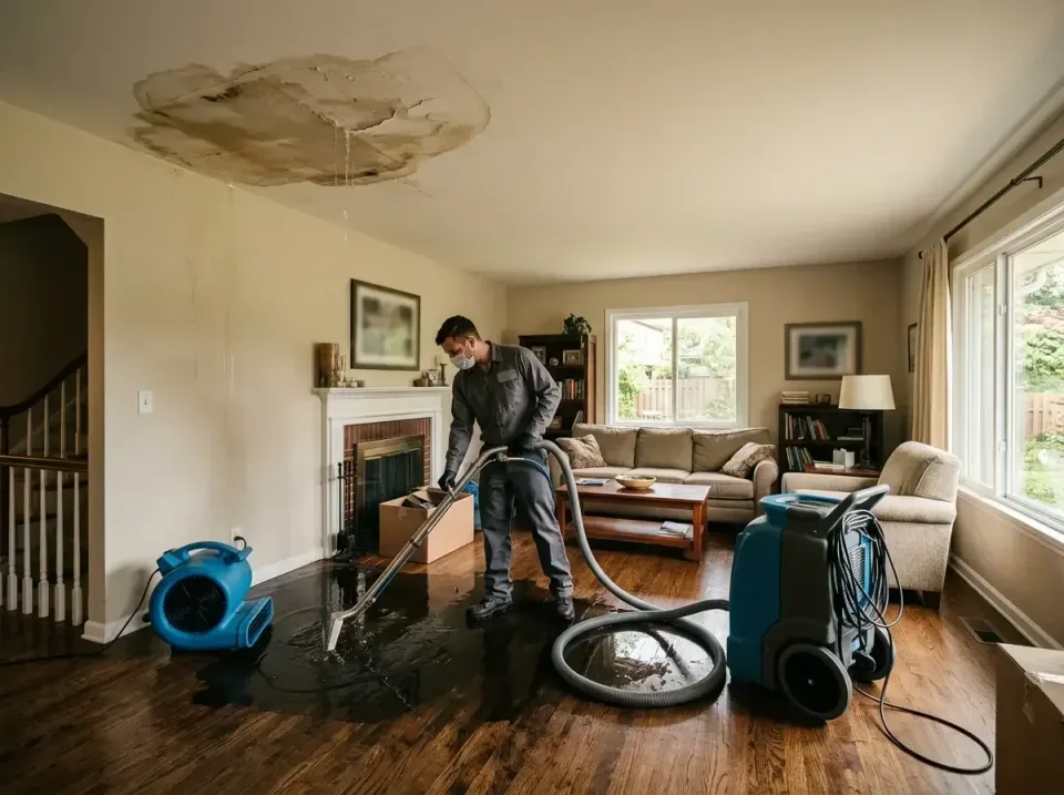 attic-pipe-burst-ceiling-drip-008 — frequently asked questions, Water Damage Restoration & Carpet Care in Montana
